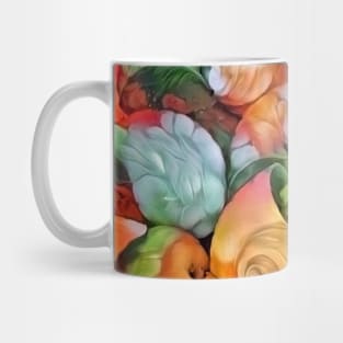 Seashell colorful pattern Mug